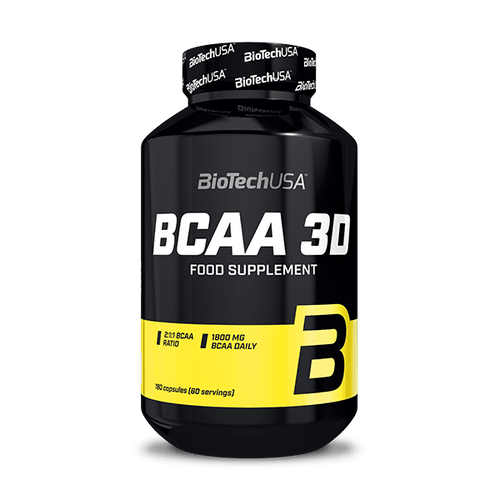 BCAA 3D - 180 kapsułek