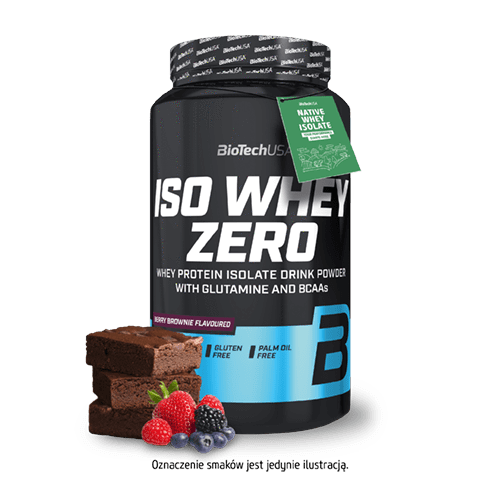 Iso Whey Zero - 908 g Najwyższej jakości, czysty izolat białka serwatki ...