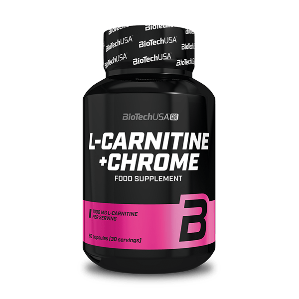 L-Carnitine + Chrome  - 60 kapsułek