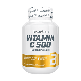 Vitamin C 500 - 120 tabletki do żucia - BioTechUSA Poland