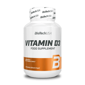 Vitamin D3 - 120 tabletek - BioTechUSA Poland