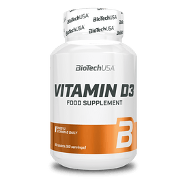 Vitamin D3 - 60 tabletek - BioTechUSA Poland
