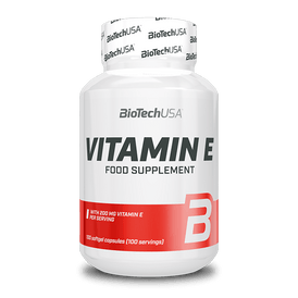 Vitamin E - 100 miękkich żelowych kapsułek - BioTechUSA Poland