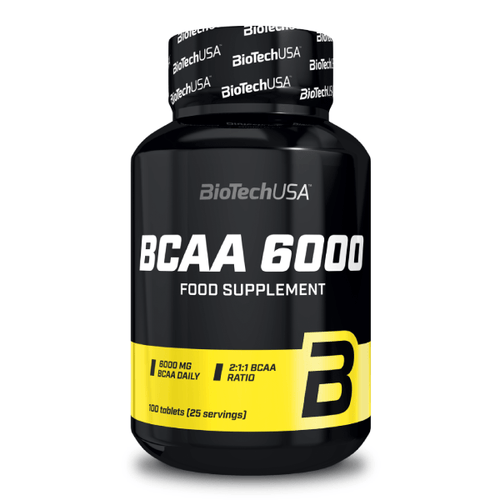 BCAA 6000 - 100 tabletek