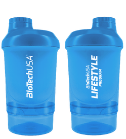 Lifestyle NanoPlus Shaker 300ml (+150 ml) - BioTechUSA Poland
